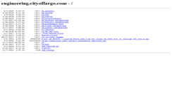 Desktop Screenshot of engineering.cityoffargo.com